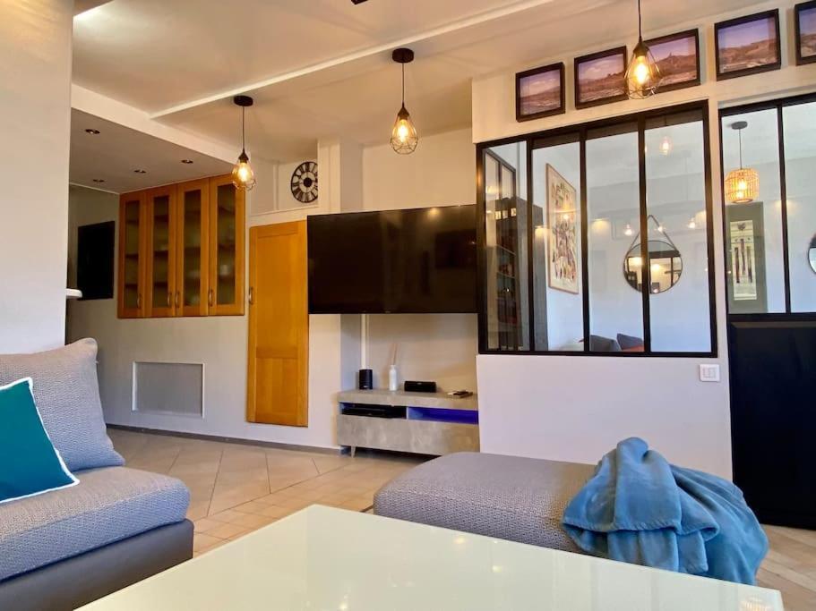 Superbe Logement Au Vallon Des Auffes Marseille Bagian luar foto