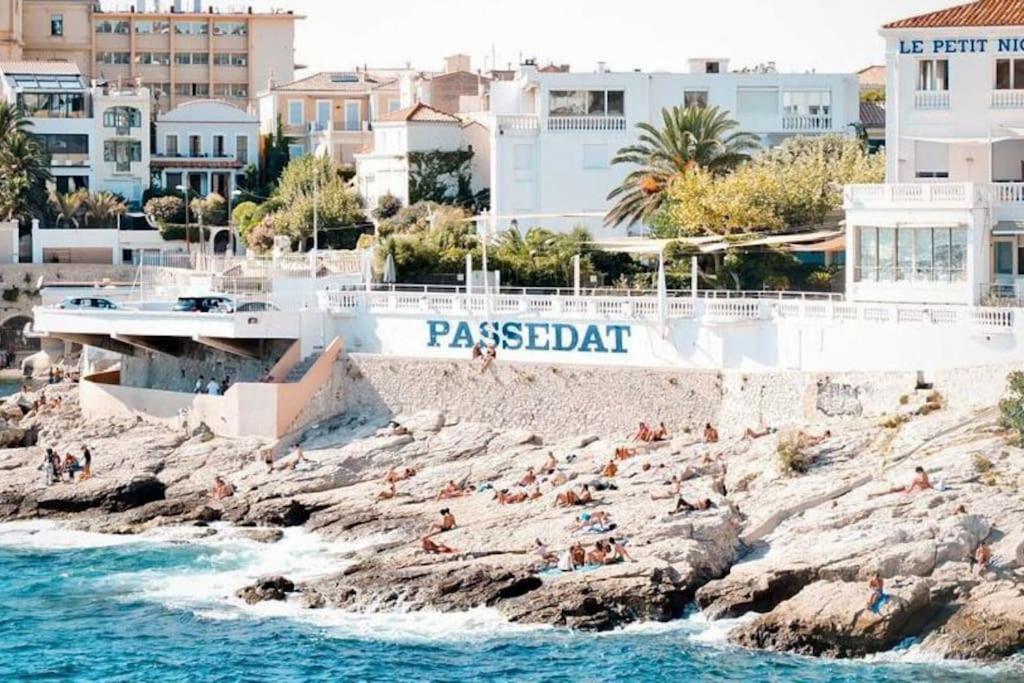 Superbe Logement Au Vallon Des Auffes Marseille Bagian luar foto