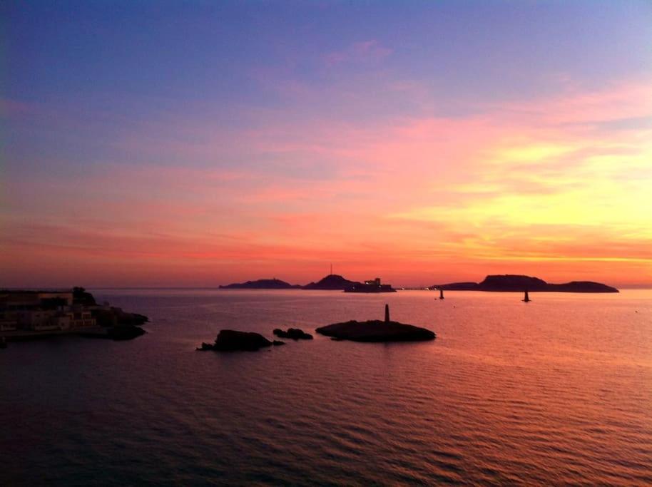 Superbe Logement Au Vallon Des Auffes Marseille Bagian luar foto