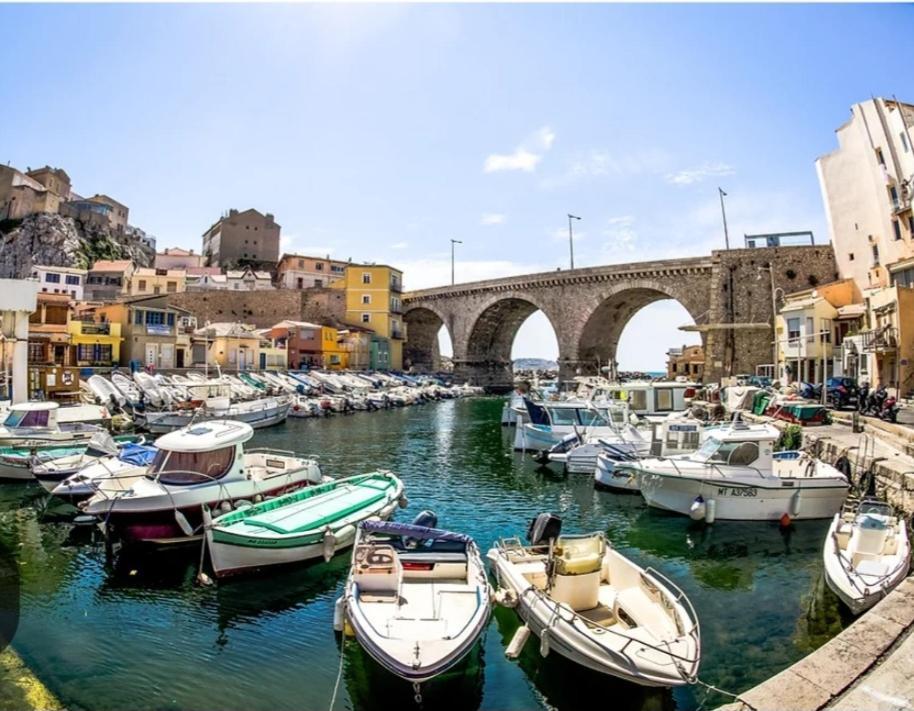 Superbe Logement Au Vallon Des Auffes Marseille Bagian luar foto